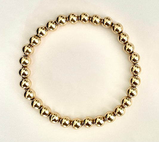 Gold Filled Bracelet 6mm